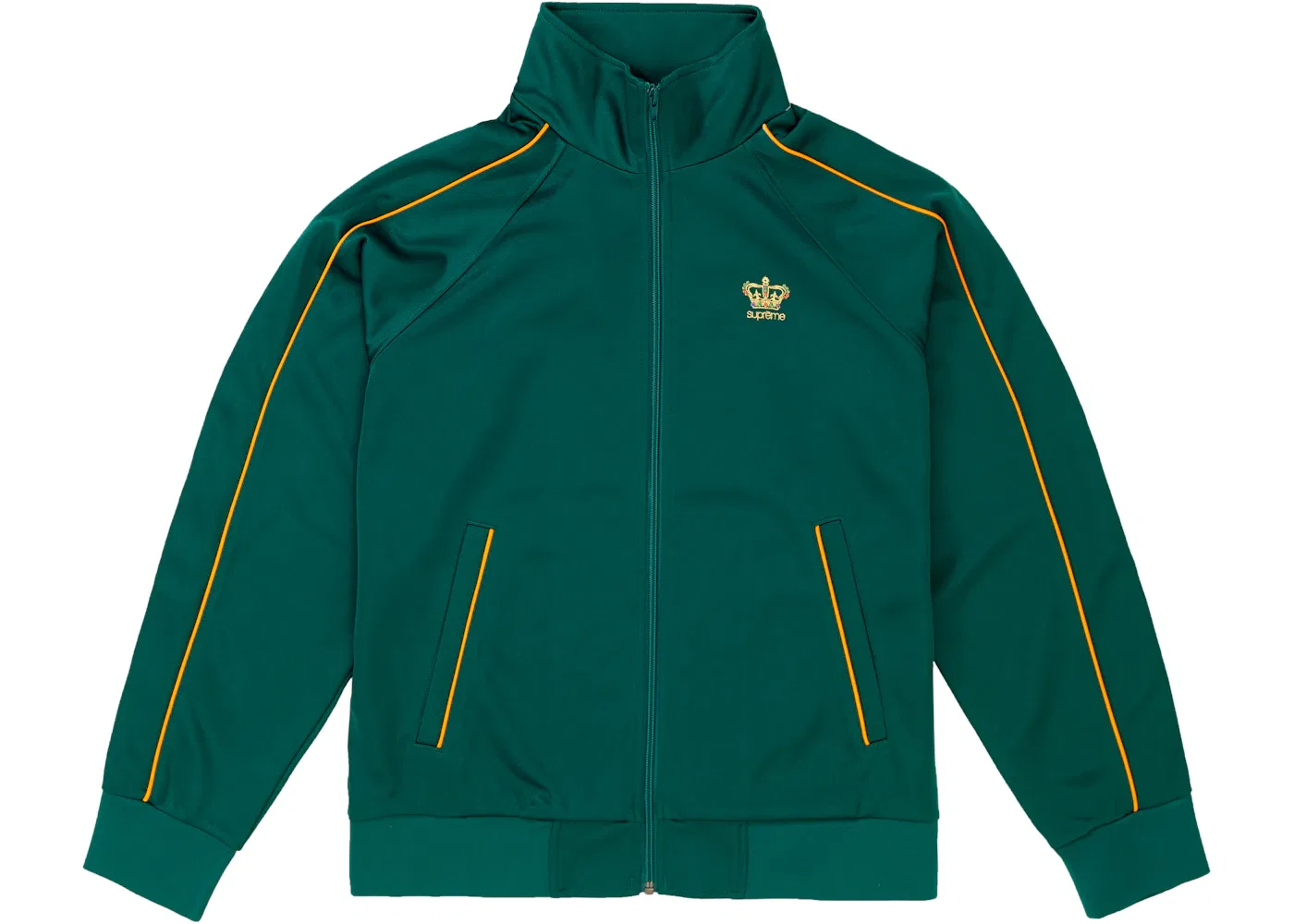 Мужская куртка с молнией Supreme Track Jacket, Green