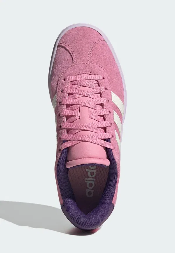 Детские кроссовки Vl court bold унисекс - кроссовки Adidas Sportswear, белый/фиолетовый — фото 3