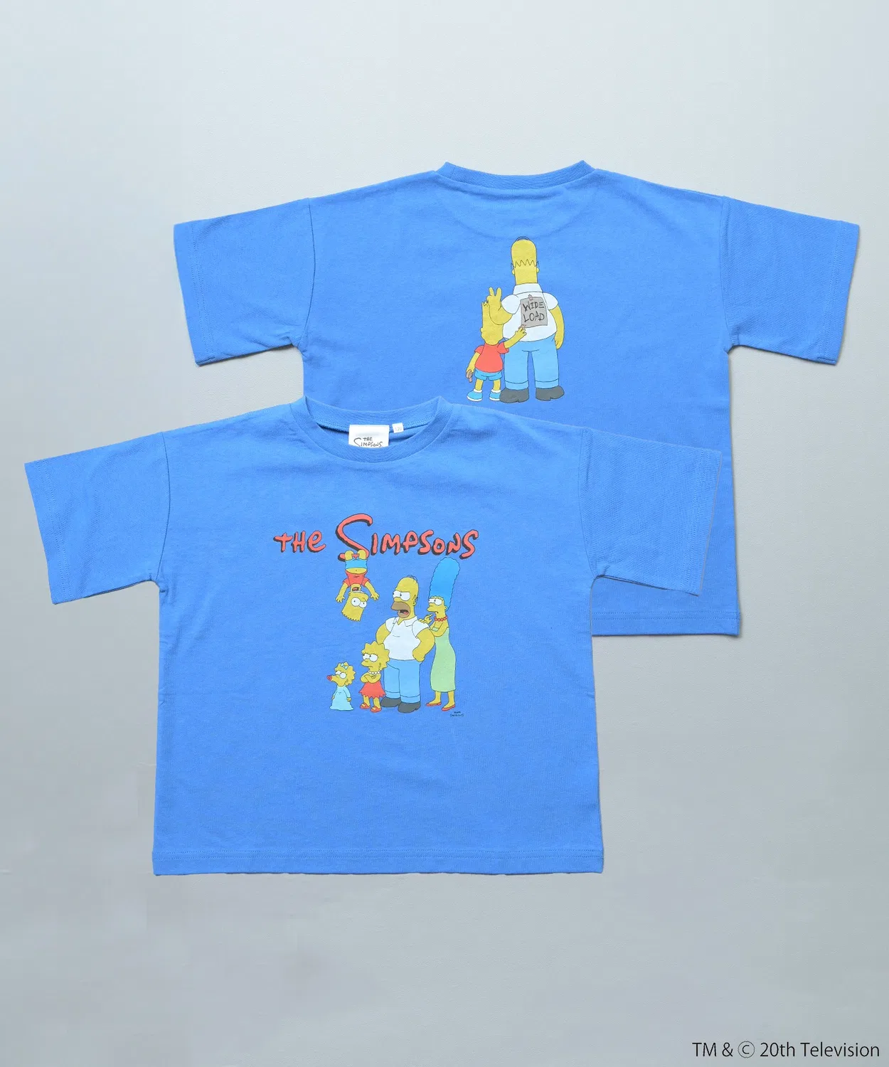 Детская футболка с принтом The Simpsons MARKEY'S, Blue