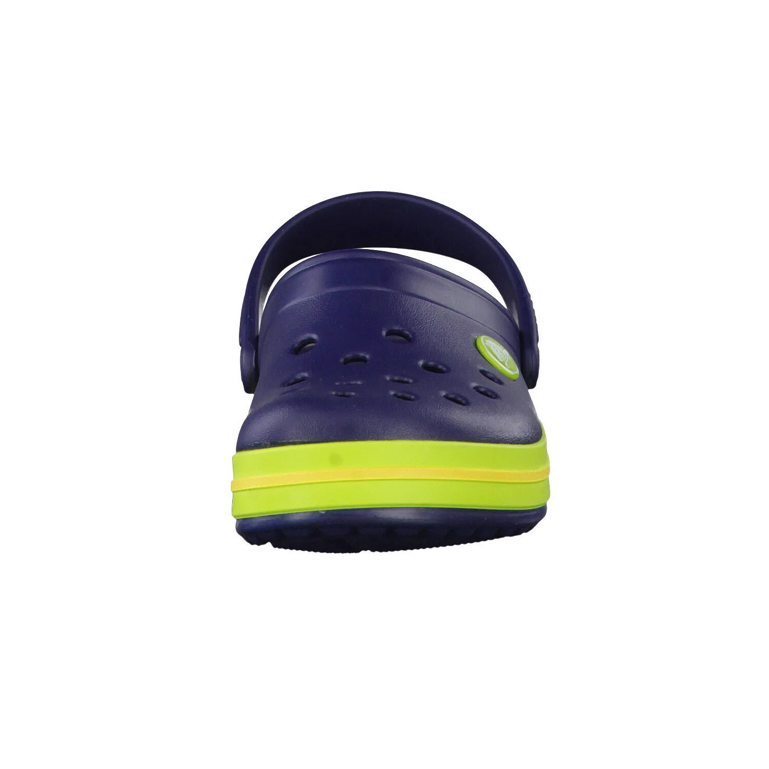 Детские сандалии с полосой в спортивном стиле Crocband Clog Crocs, Darkblau — фото 3