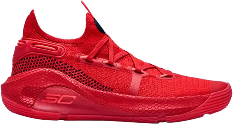 

Кроссовки Under Armour Curry 6 GS Heart Of The Town, красный