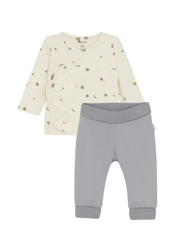 Комплект из кофты и брюк с принтом, Set mit jo, Noppies, Minimal Multicolor Pattern
