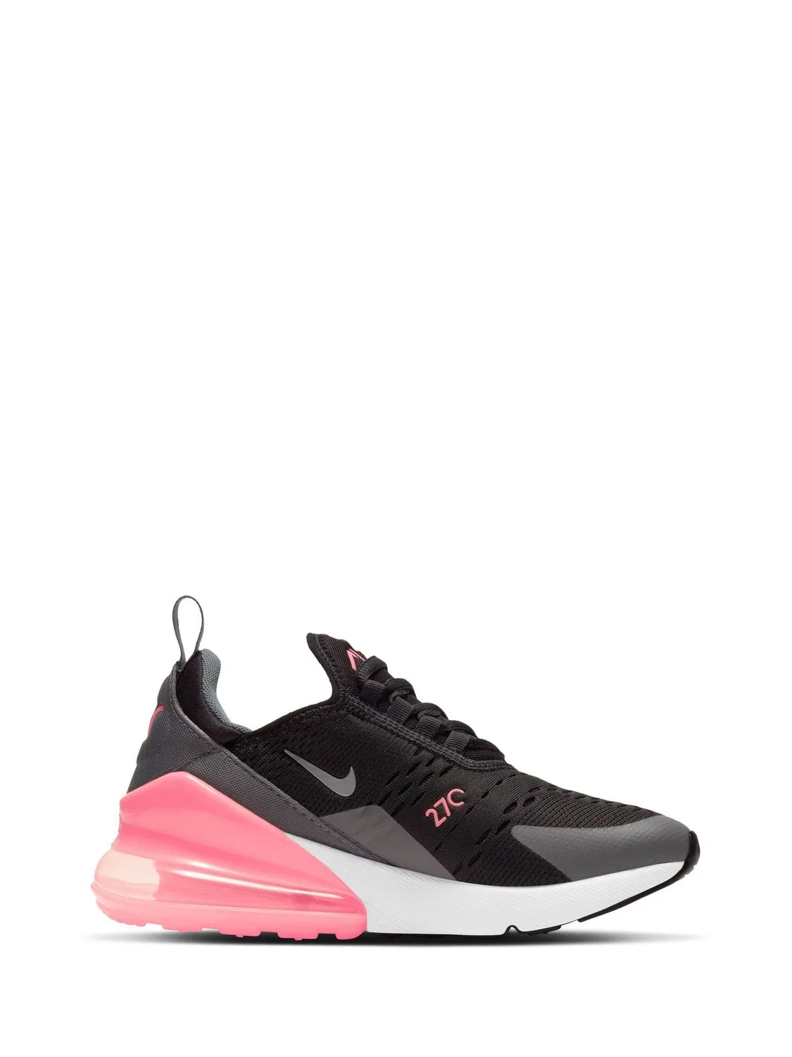 Кроссовки Nike Air Max 270, черный/розовый/белый — фото 3