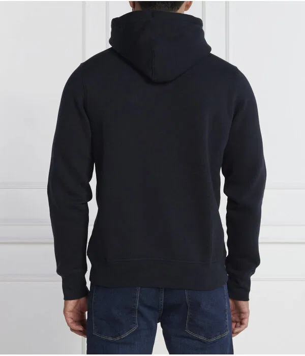 Мужское худи с принтом Monogram Applique Tommy Hilfiger, Blu Marino — фото 4