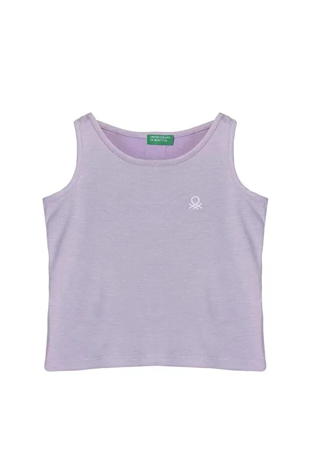 Детское боди без рукавов Benetton, Lilac