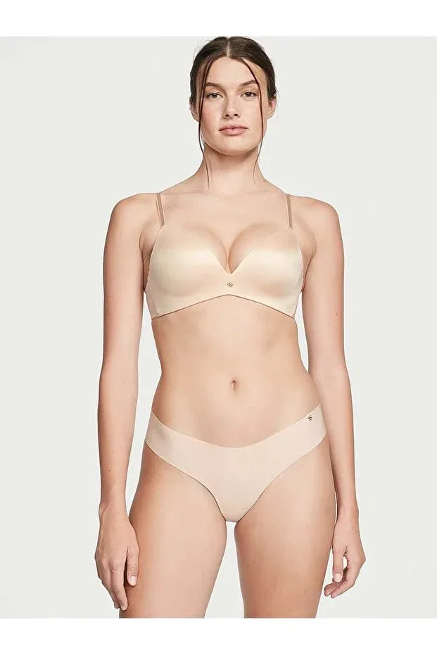 Женский бюстгальтер пуш-ап без косточек So Obsessed, Victoria'S Secret, Marzipan — фото 4