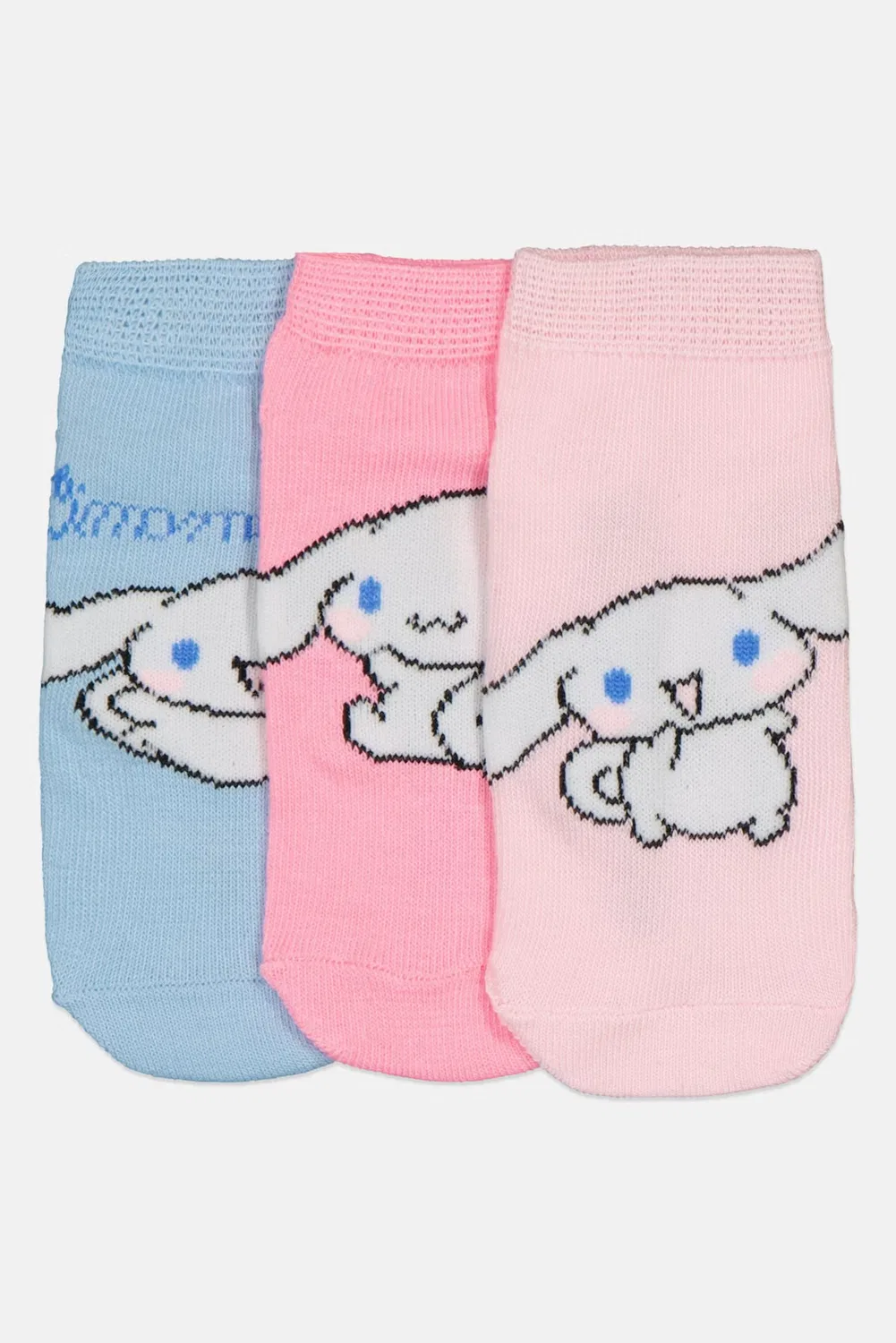 Носки детские с принтом Cinnamoroll Sanrio, разноцветный
