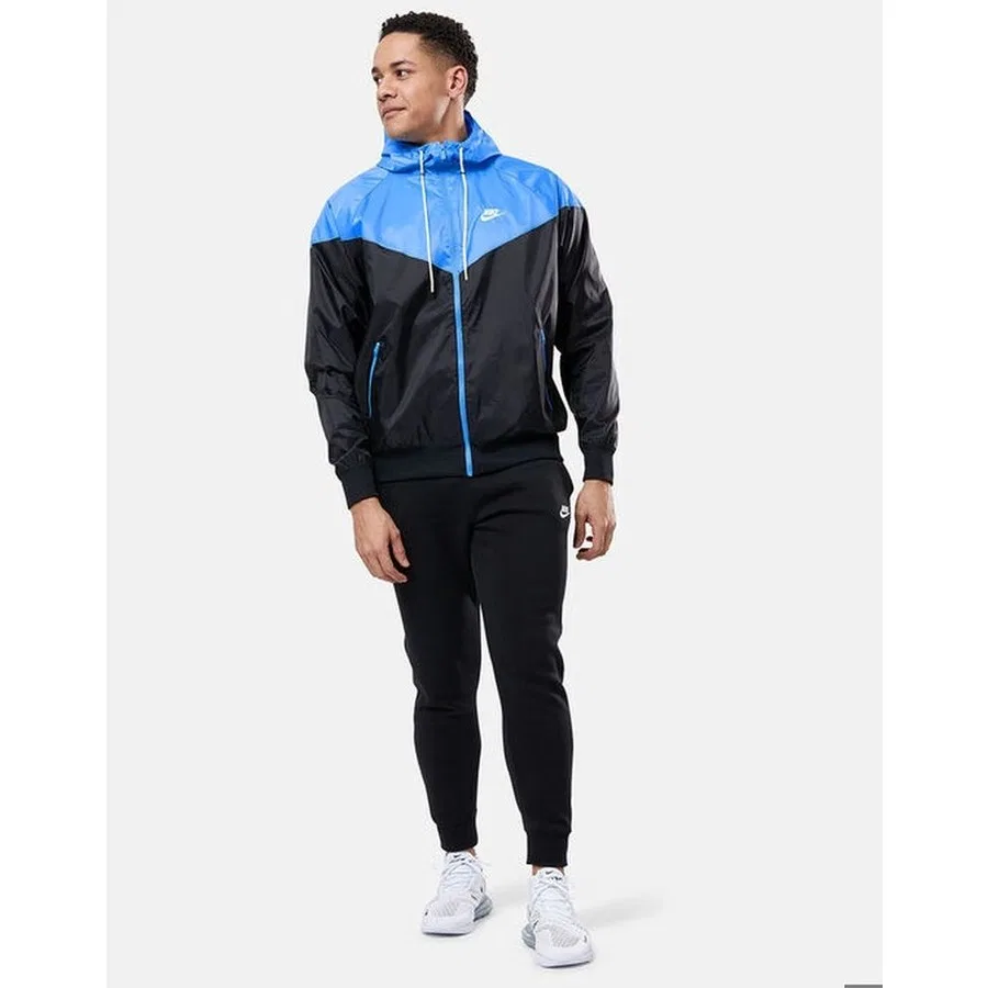 Куртка-худи с полной застежкой-молнией Windrunner Nike, Синий — фото 2