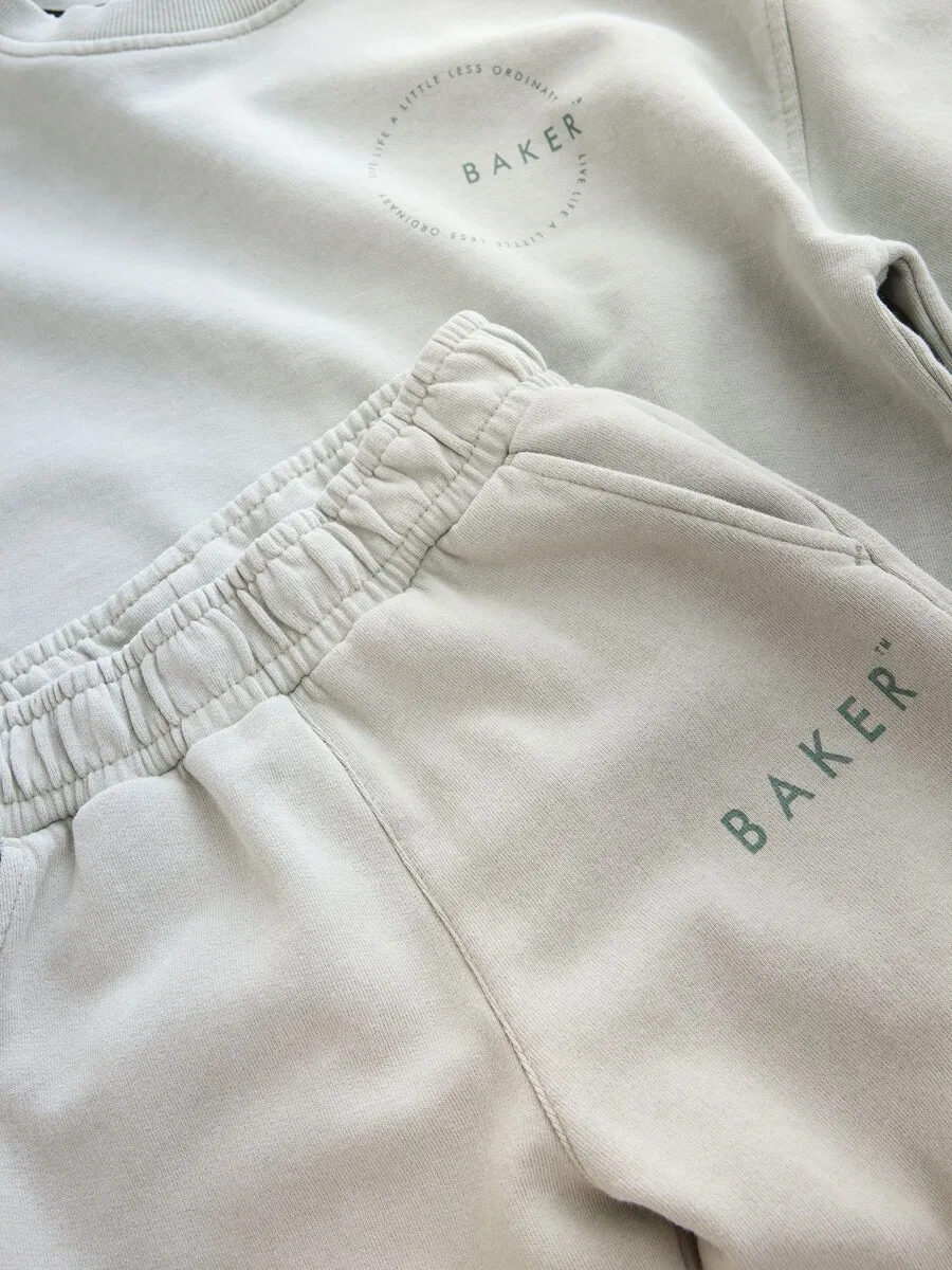 Спортивный костюм Baker by Ted Baker пастельно-зеленого цвета — фото 3