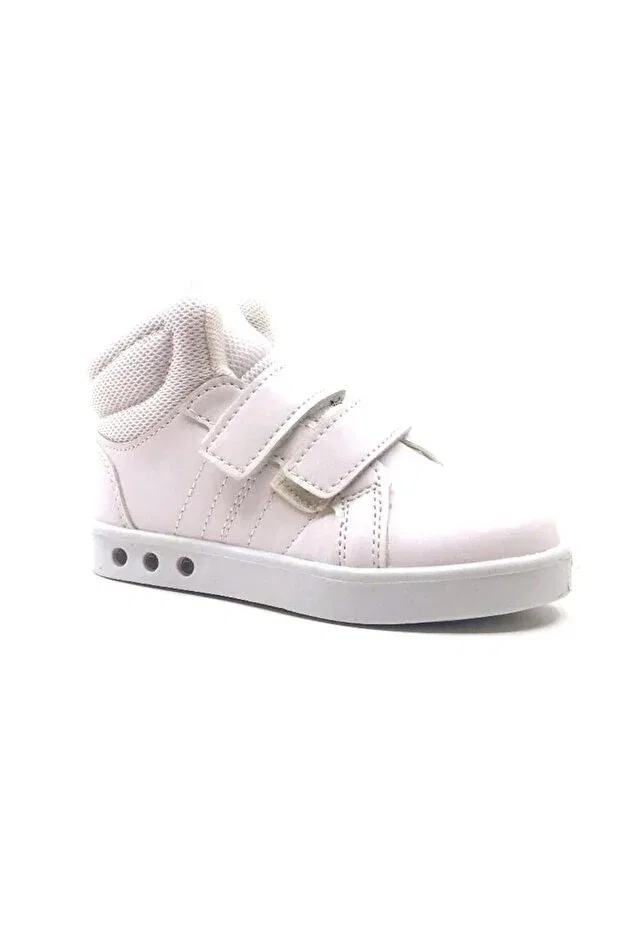 Детские ботинки для девочек с принтом Cool, White