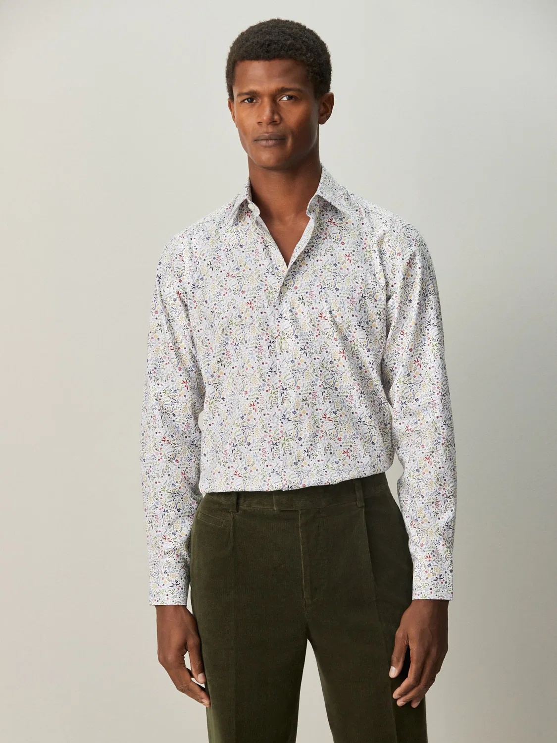 Рубашка формальная с цветочным принтом, Multi Colour Ditsy Floral Next