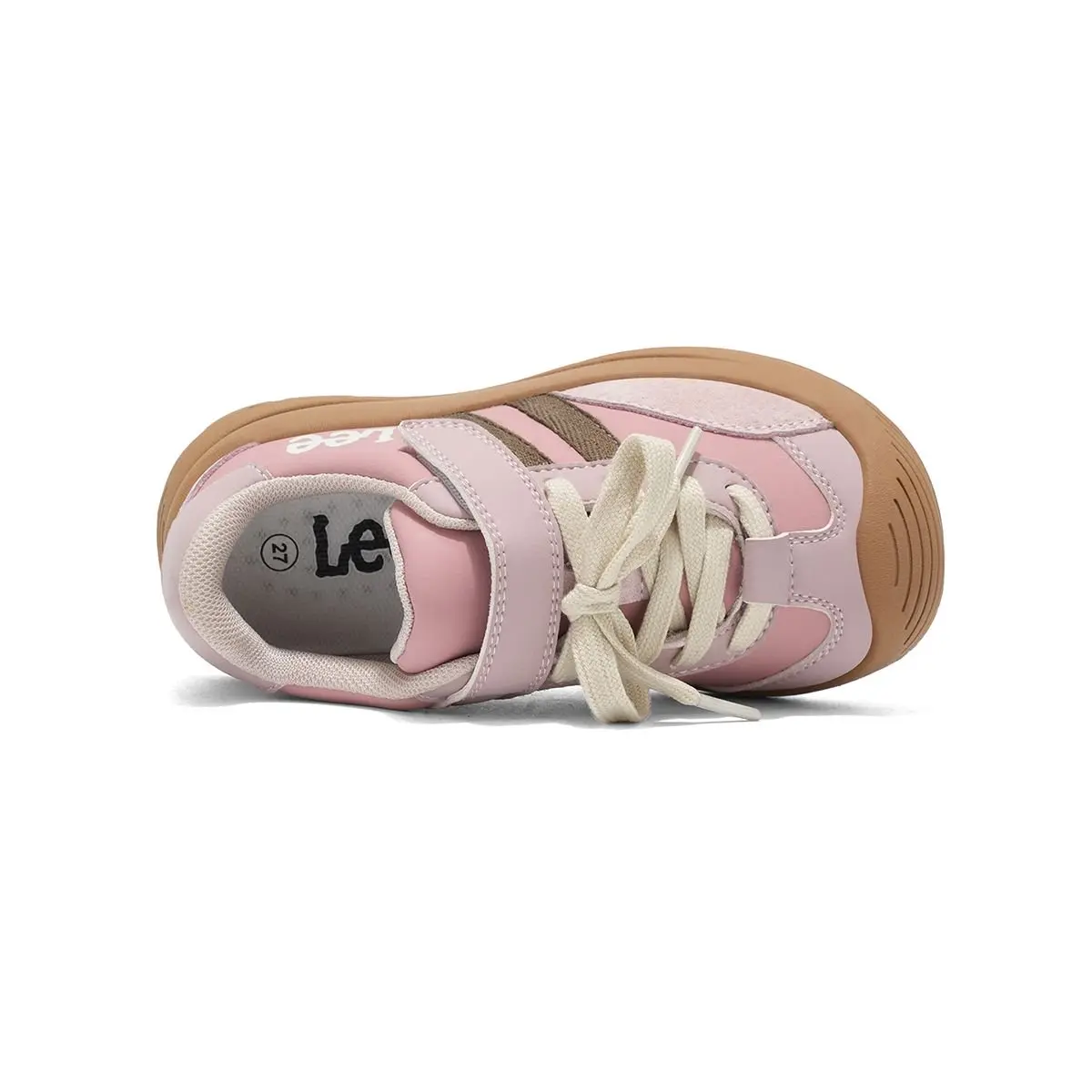 Низкие детские скейтерские кроссовки Kids' Lee, розовый — фото 4