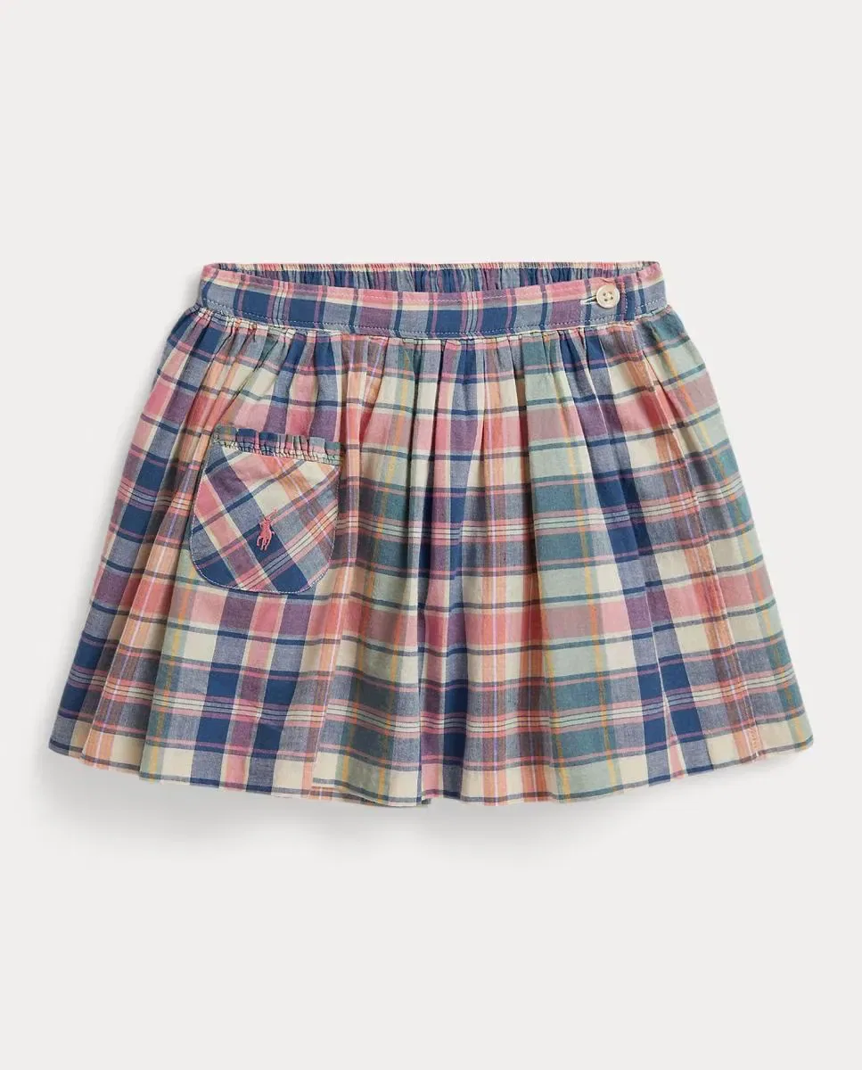 Детская юбка для девочек хлопковая Polo Ralph Lauren, Multicolor