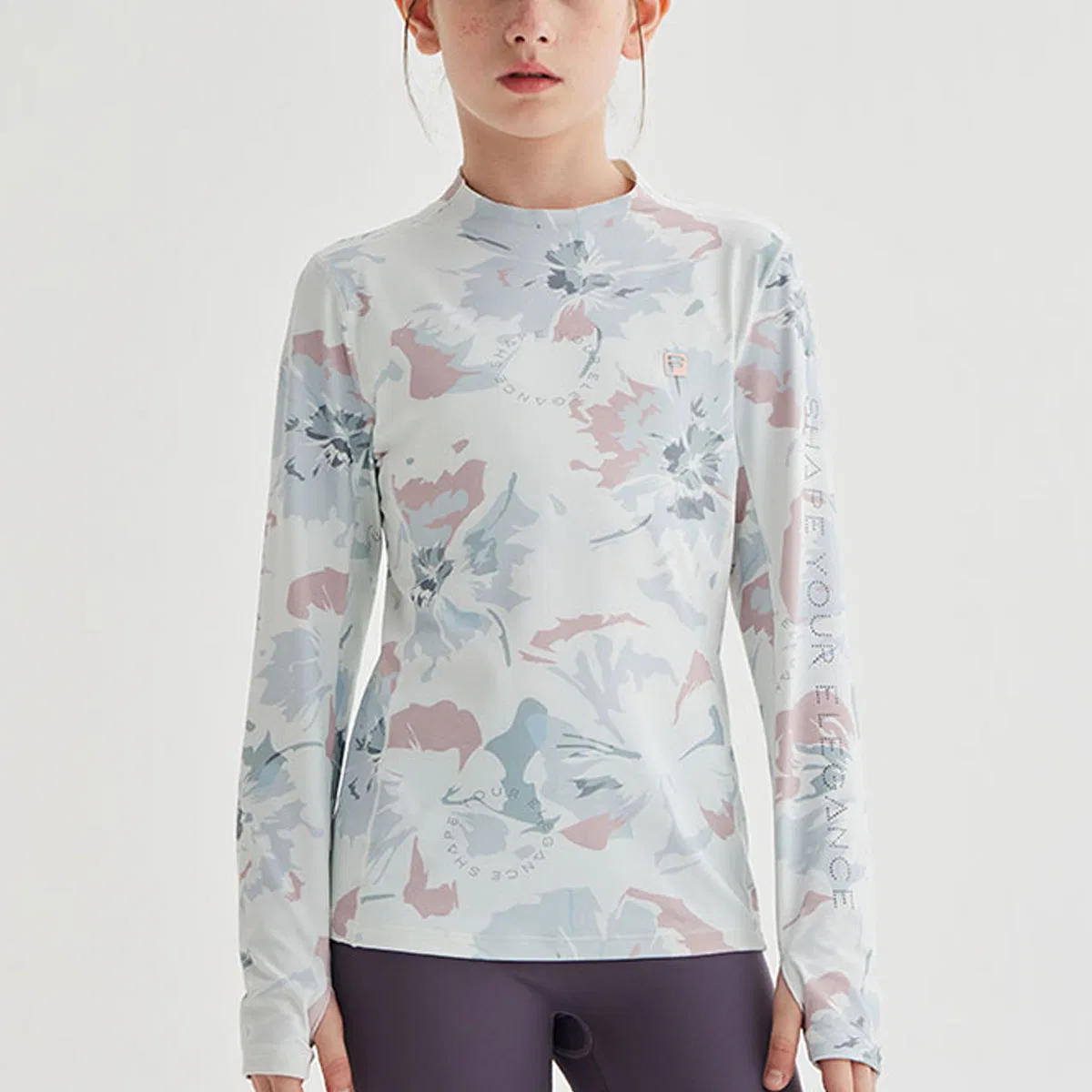 Детская футболка с принтом Grade School T Shirts Crew Neck Moderate FILA KIDS — фото 3