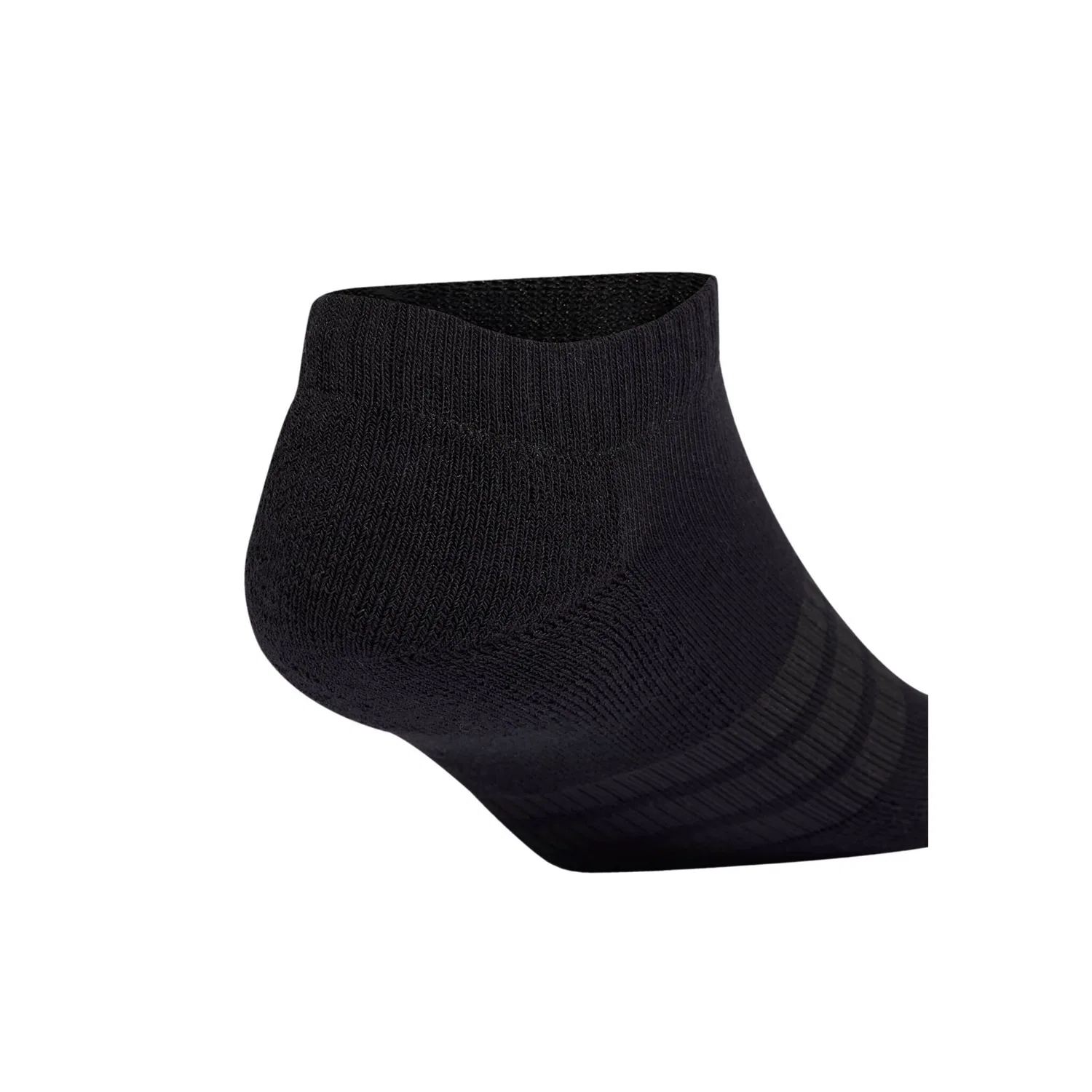 Мужские носки-сникерсы с амортизацией Adidas Originals, Black/Gray/White — фото 3