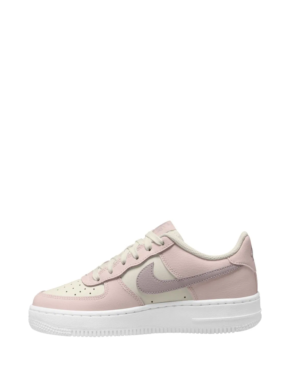 Кроссовки Nike Air Force 1 Essential+ для старших мальчиков, розовый/белый/сиреневый — фото 2