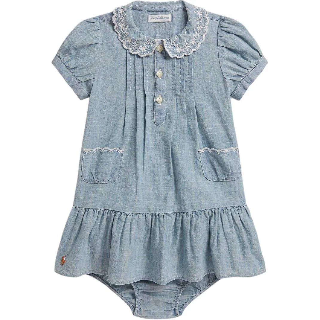 Детское платье Polo Ralph Lauren, Washed Denim