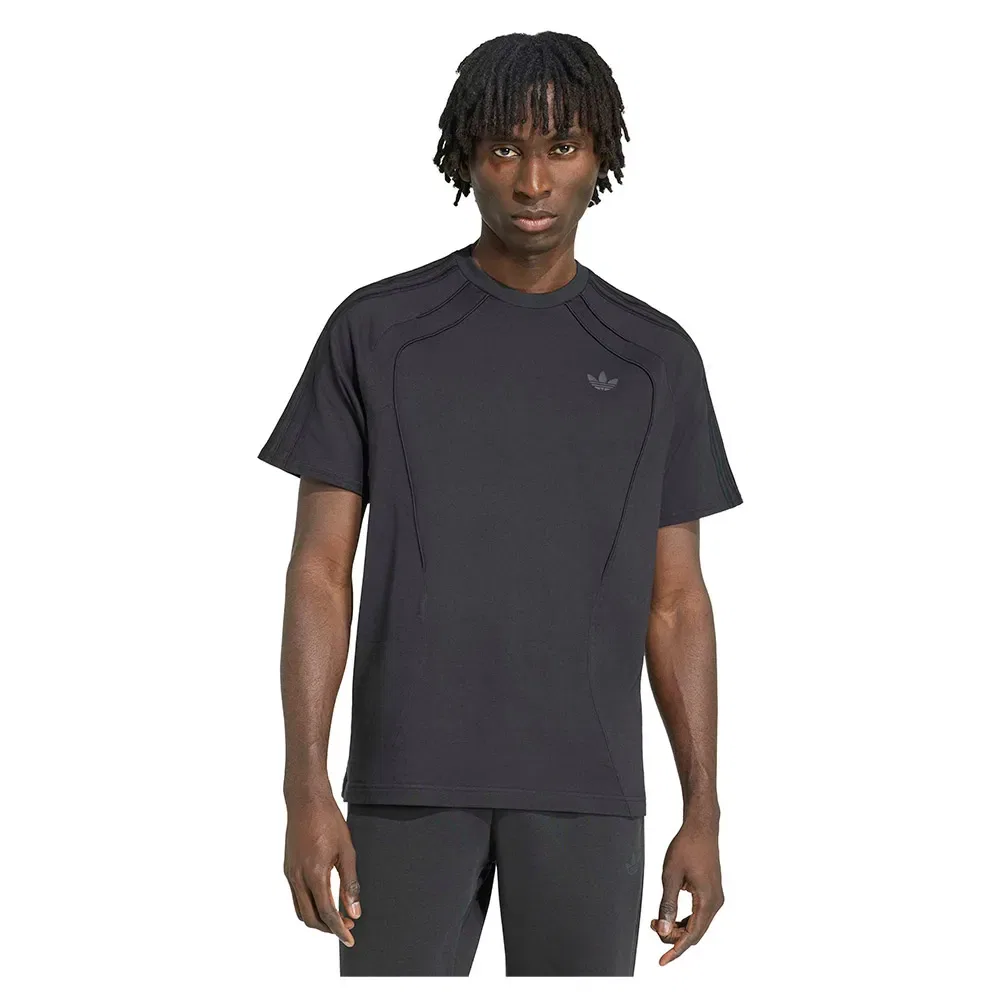 Мужская футболка с принтом Spacer Teamgeist 26 Cutline Adidas Originals, Grey