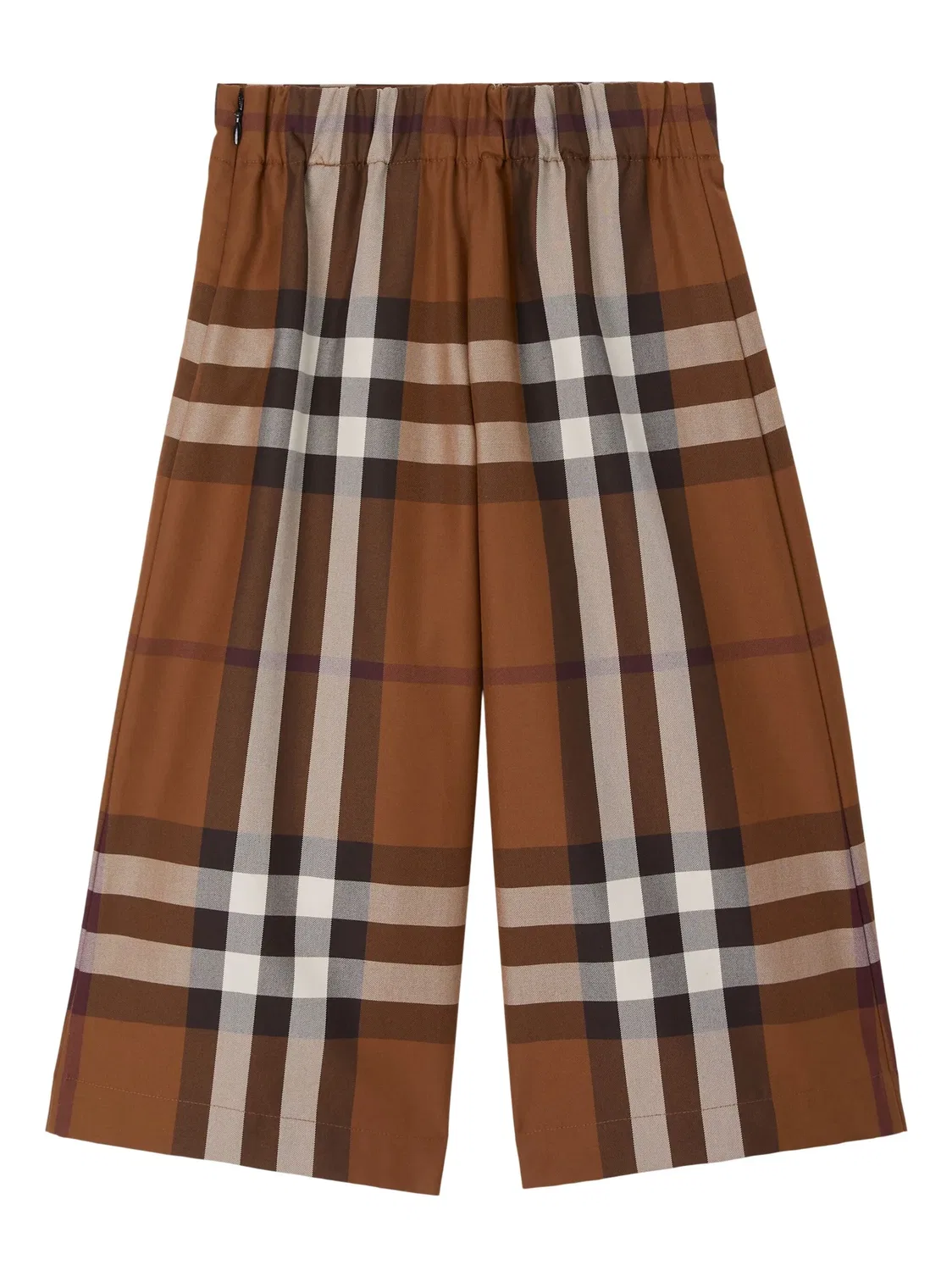Брюки в винтажном клетчатом узоре Burberry, коричневый — фото 2