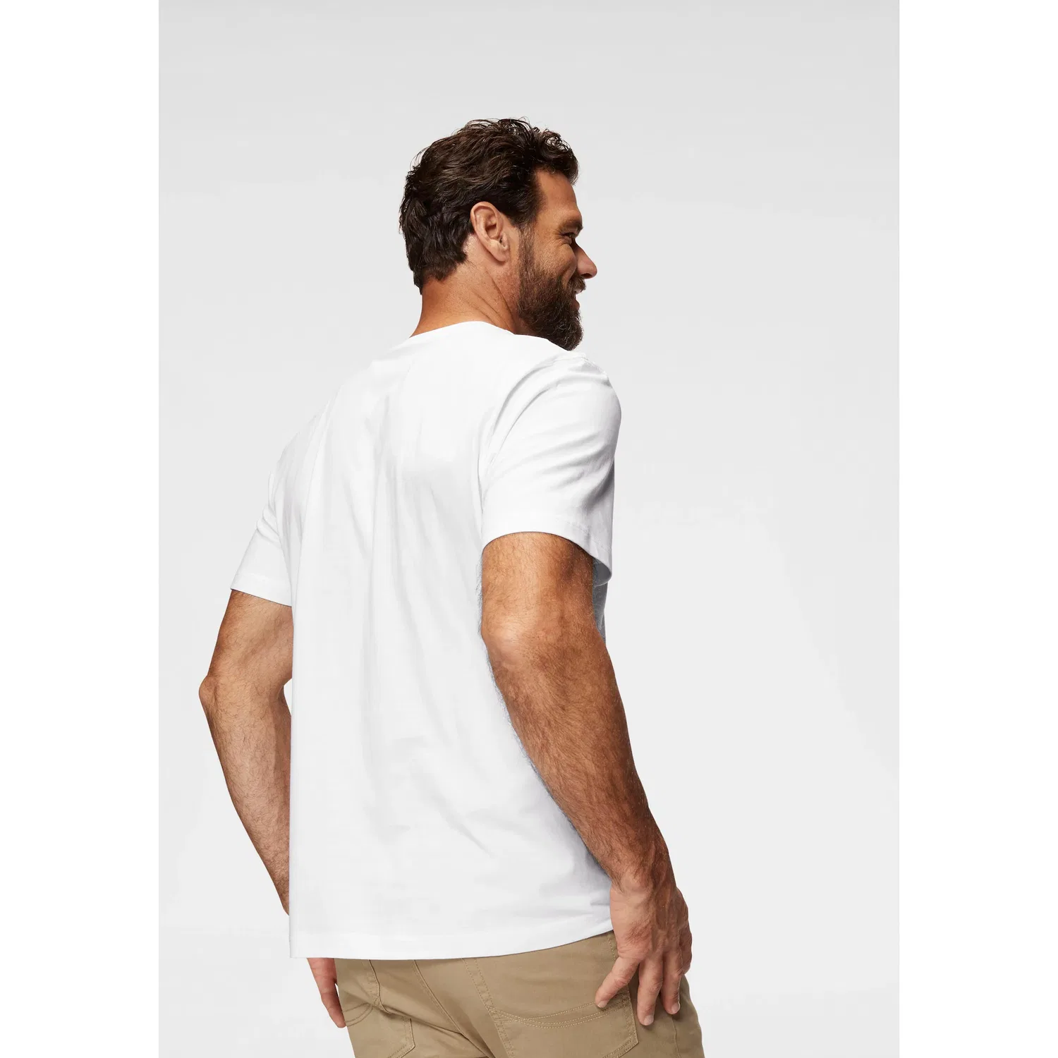 Детская футболка с круглым вырезом 5-pack Man's World, White — фото 3