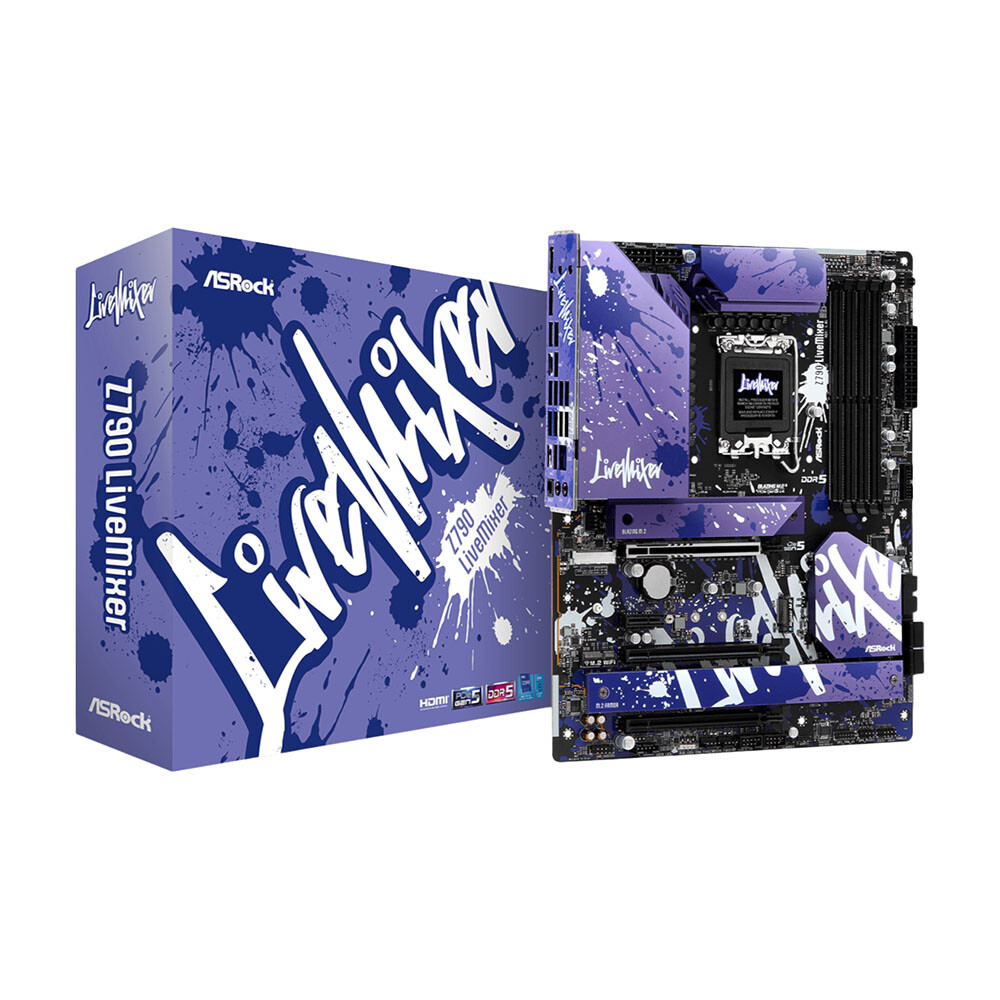 

Материнская плата ASRock Z790 LiveMixer, LGA1700, DDR5