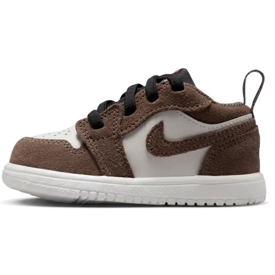 Детские кроссовки для мальчиков с кожаным верхом Jordan Air Jordan 1, Palo Alto/Phantom/Sail White/Black