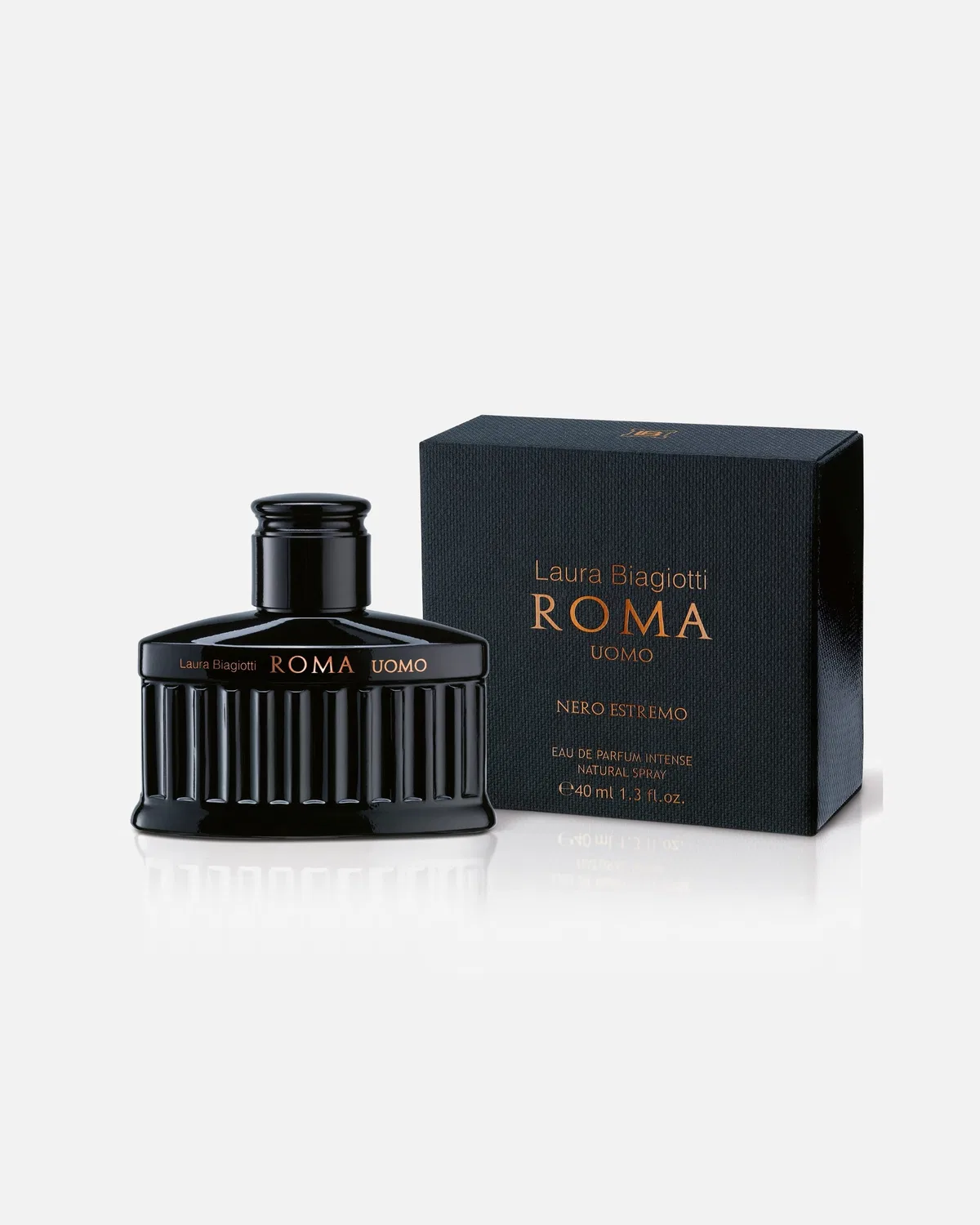 Парфюмированная вода Roma для мужчин Nero Extreme Intense Laura Biagiotti, 40 Ml — фото 2