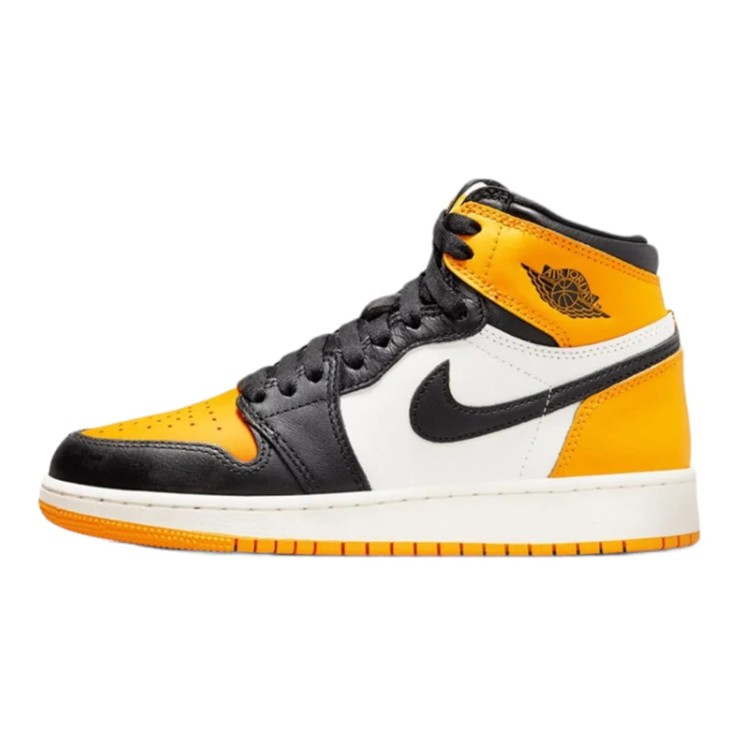 Детские кроссовки Air Jordan 1 Retro High OG (GS) Jordan, Taxi Black Sail