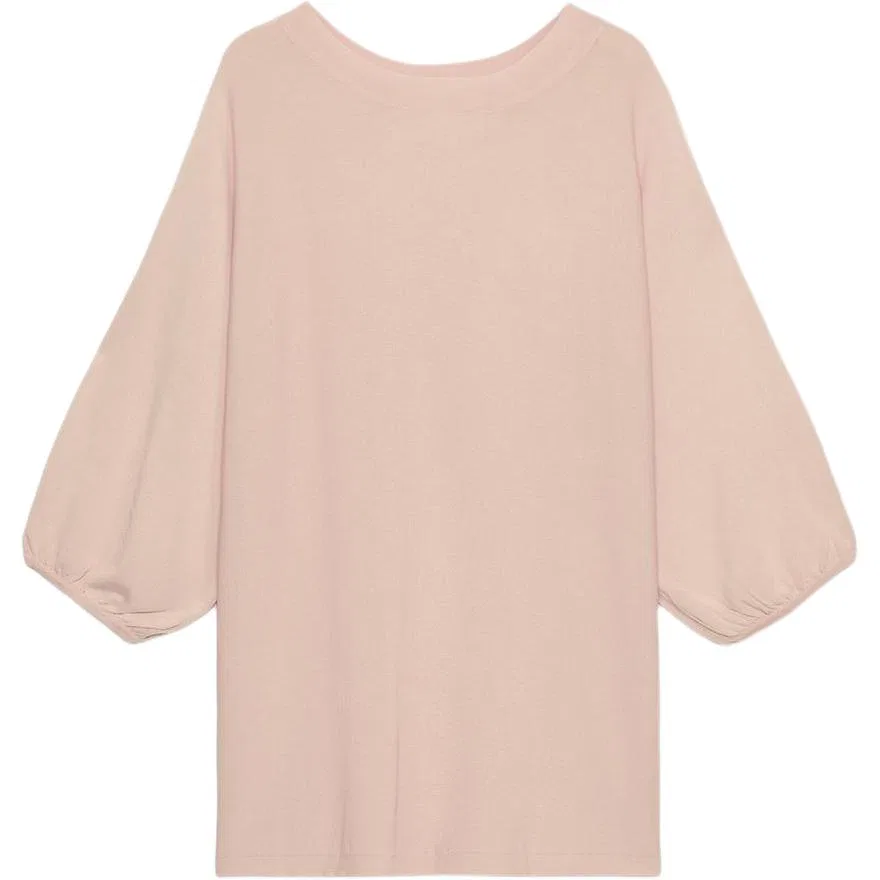 Женская футболка с лодочкой Light Pink ZARA, Light Pink — фото 3