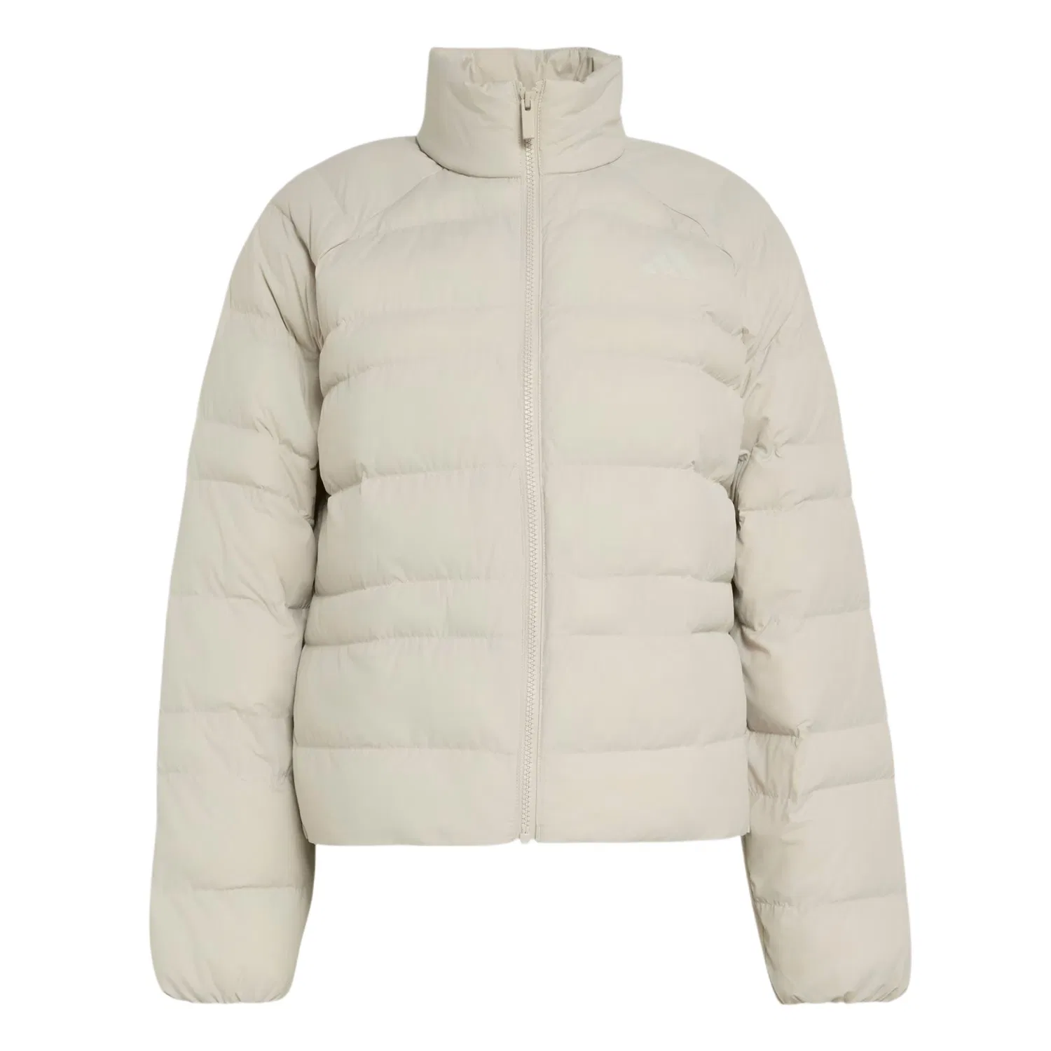 Женская куртка-пуховик с воротником-стойкой Adidas, Beige