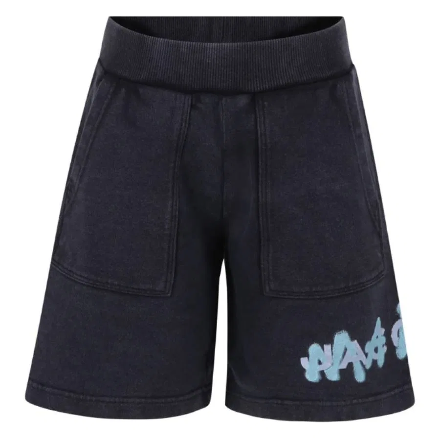 Шорты бермуды с логотипом Boys Logo Bermuda Shorts Little Marc Jacobs, Black