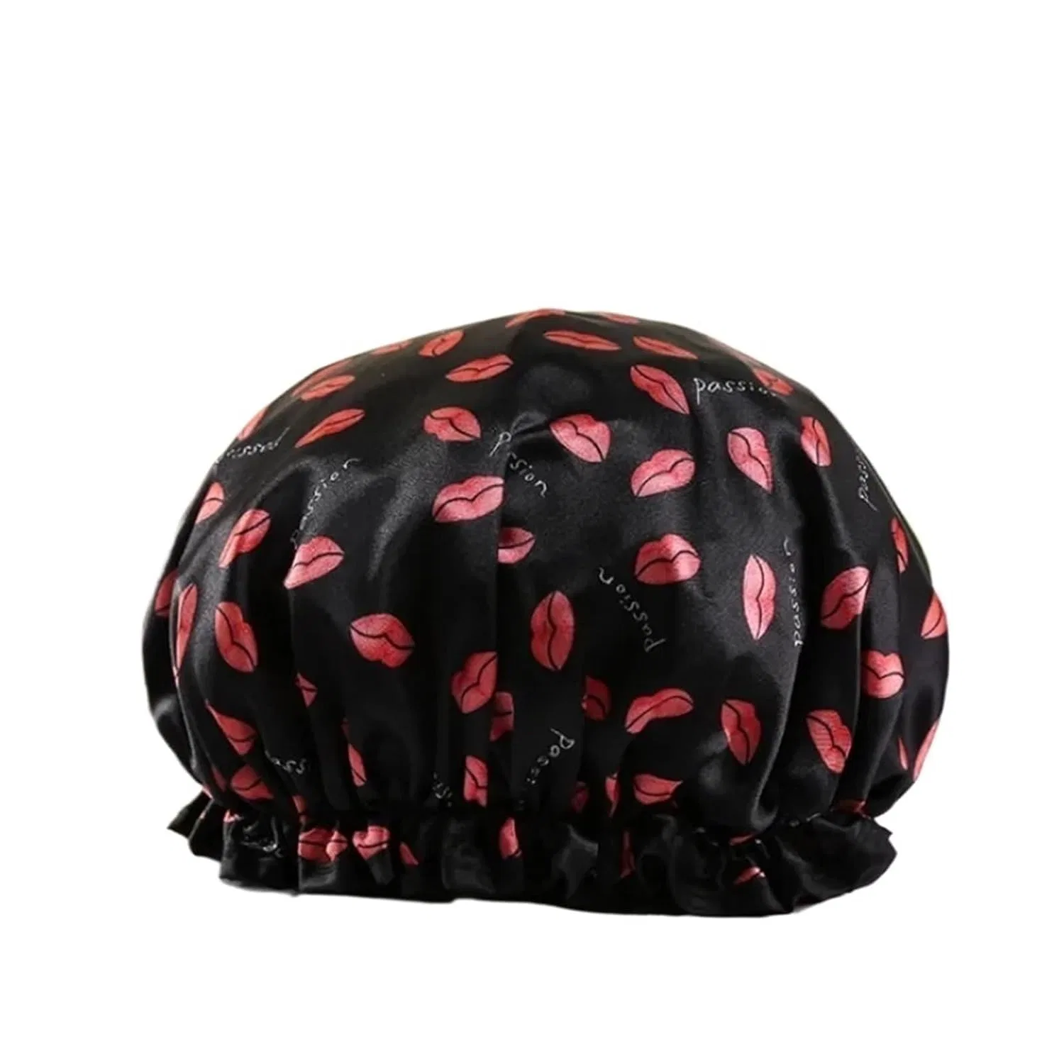 Двухслойная шапочка для душа с сатином, Generic, One Size, 01