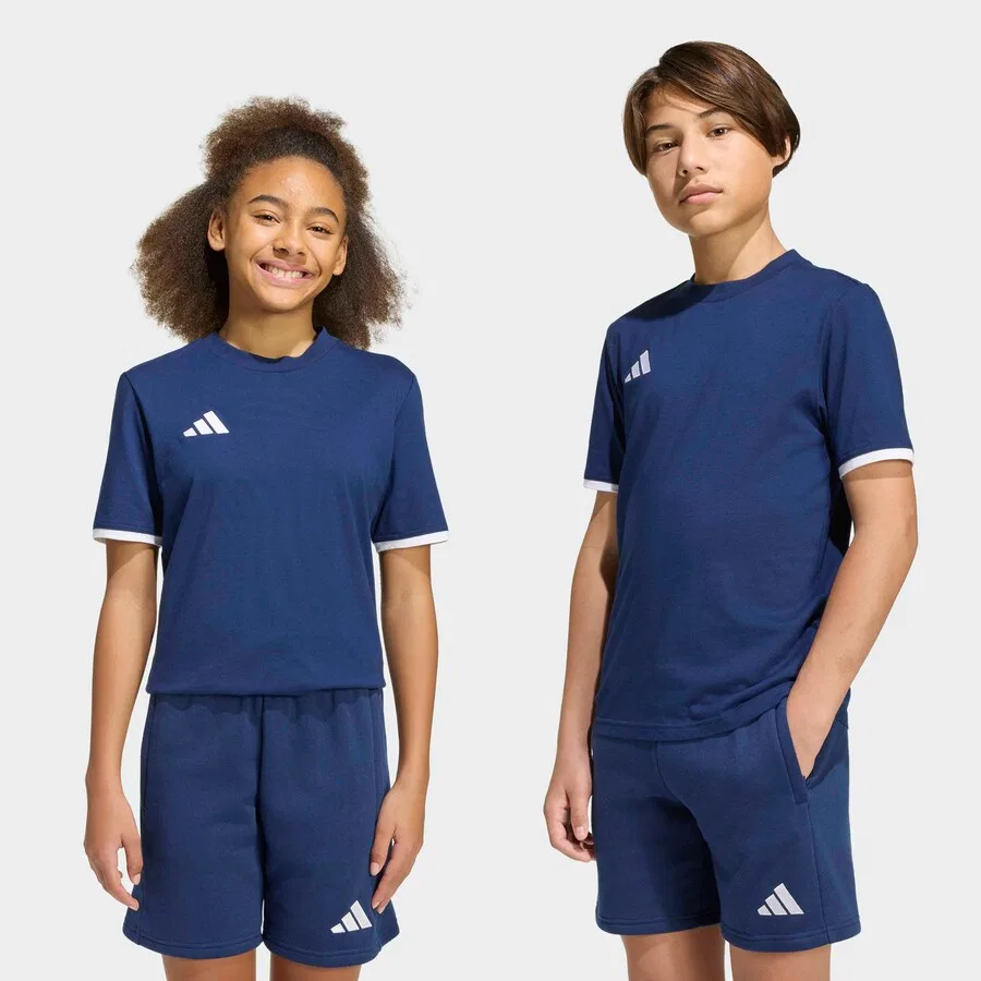 Спортивная футболка ADIDAS PERFORMANCE Performance Shirt 'Entrada26' темно-синего цвета — фото 3