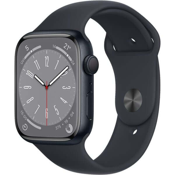 Умные часы Apple Watch Series 8 (GPS ), 41 мм, Midnight Aluminum Case/Midnight Sport Band - R — фото 2
