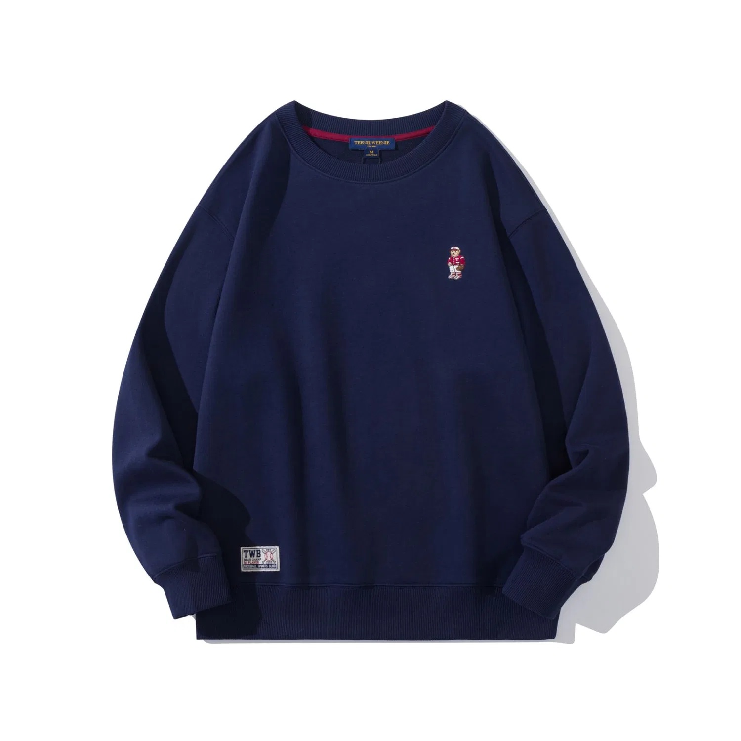 Детская толстовка с принтом Evergreen Preppy Style Teenie Weenie Men, Melnor Burgundy — фото 3