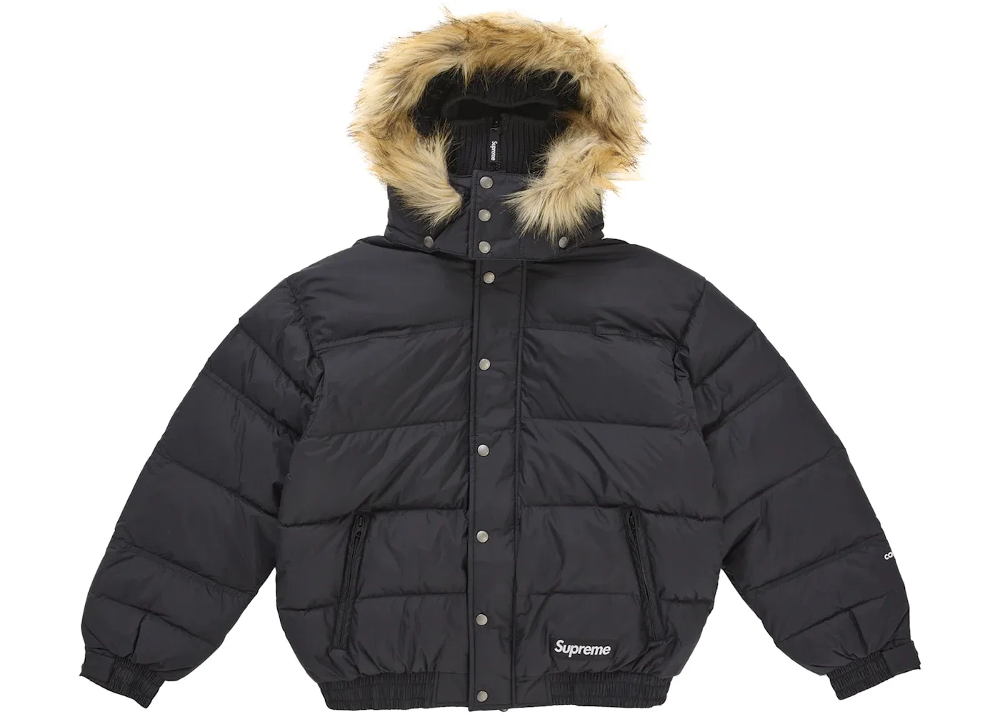 Мужская куртка-пуховик с капюшоном-маской Supreme Jacket, Black