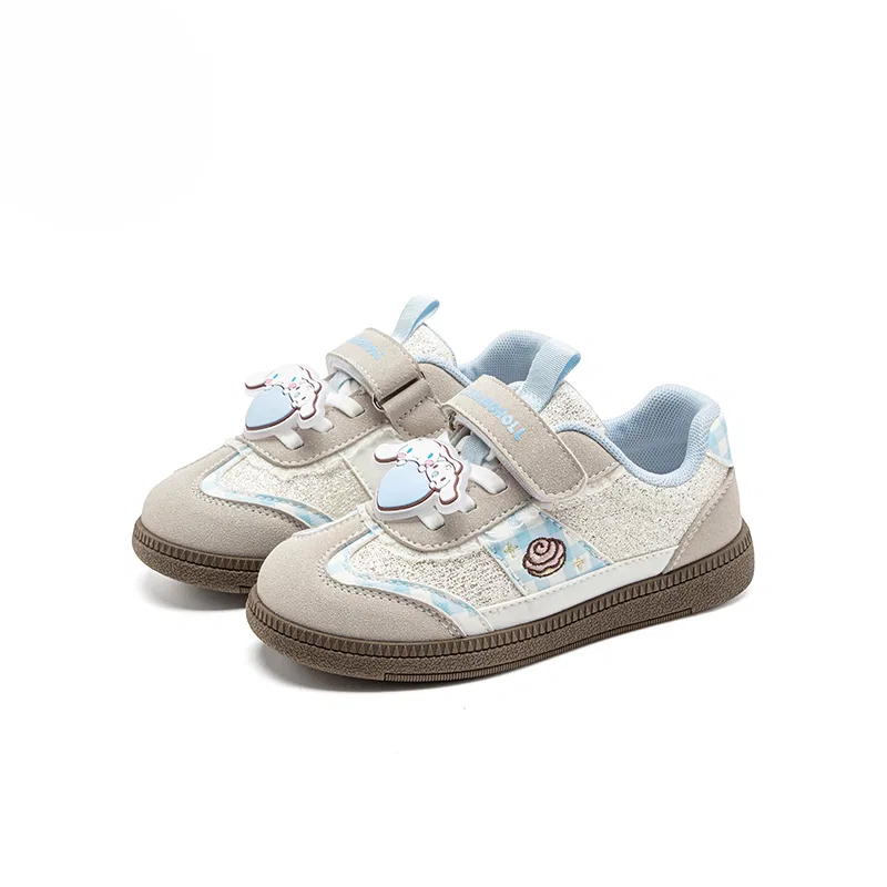 Детские кроссовки для скейтбординга с принтом Cinnamoroll Sanrio, Gray Blue — фото 4