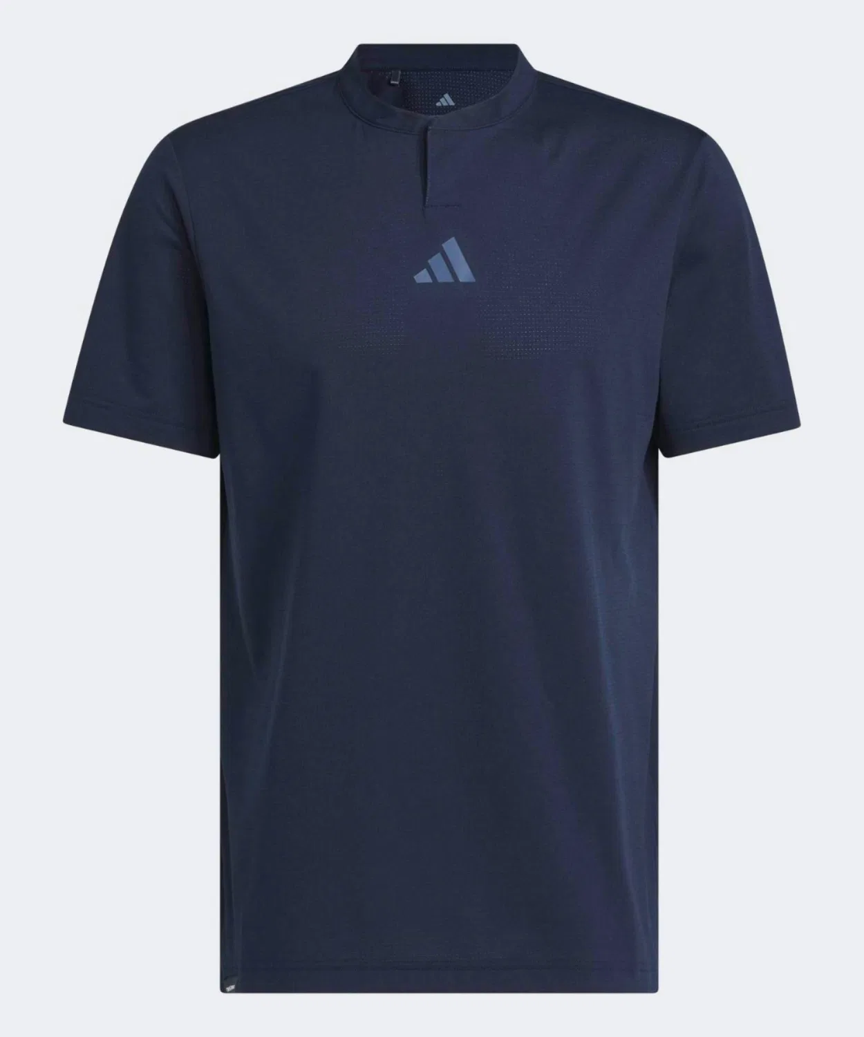Мужская футболка с длинным рукавомBeyond Golf Club Twist Knit Range Shirt Adidas, Blue — фото 4