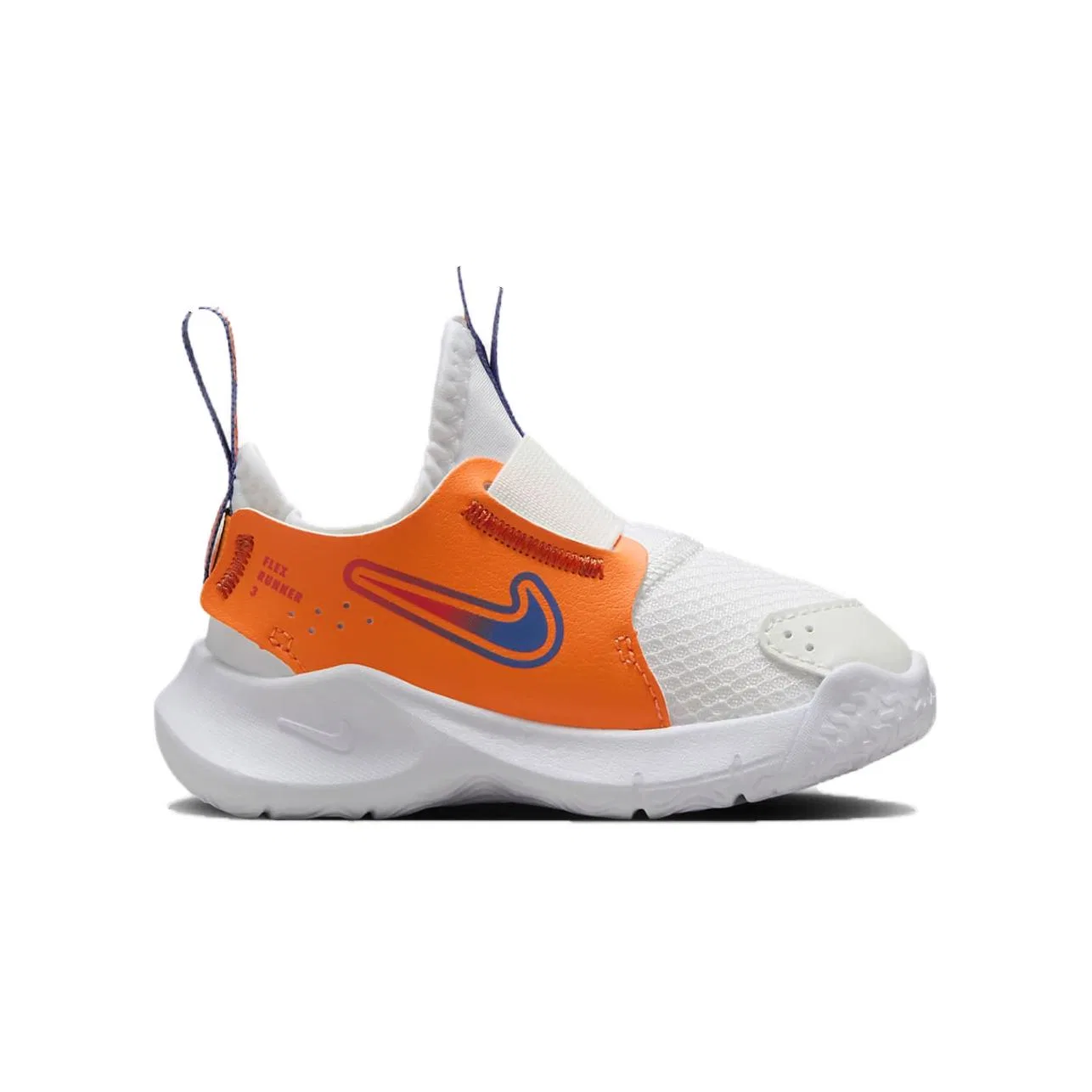 Кроссовки для малышей Flex Runner 3 Nike, White Orange — фото 4