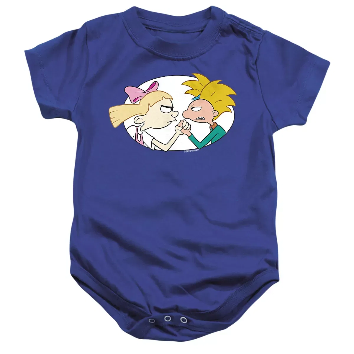 Детское боди с коротким рукавом Hey Arnold! Helga, Love Is Tough, Royal