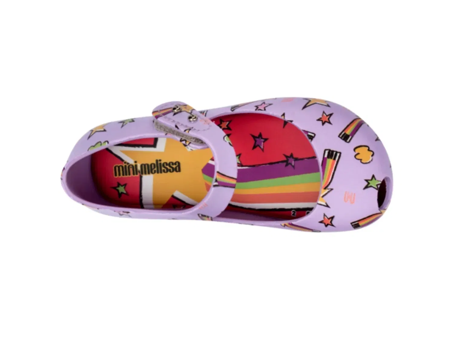 Туфли-лодочки Mary Jane из переработанных материалов Mini Melissa, фиолетовый — фото 4