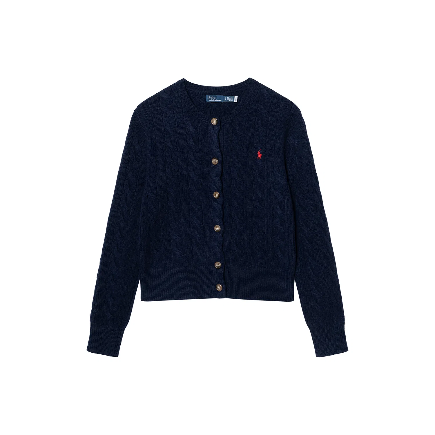 Женский свитер классический Polo Ralph Lauren, Blue — фото 4