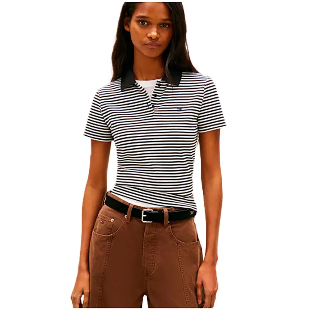 Поло с коротким рукавом Tommy Hilfiger, белый