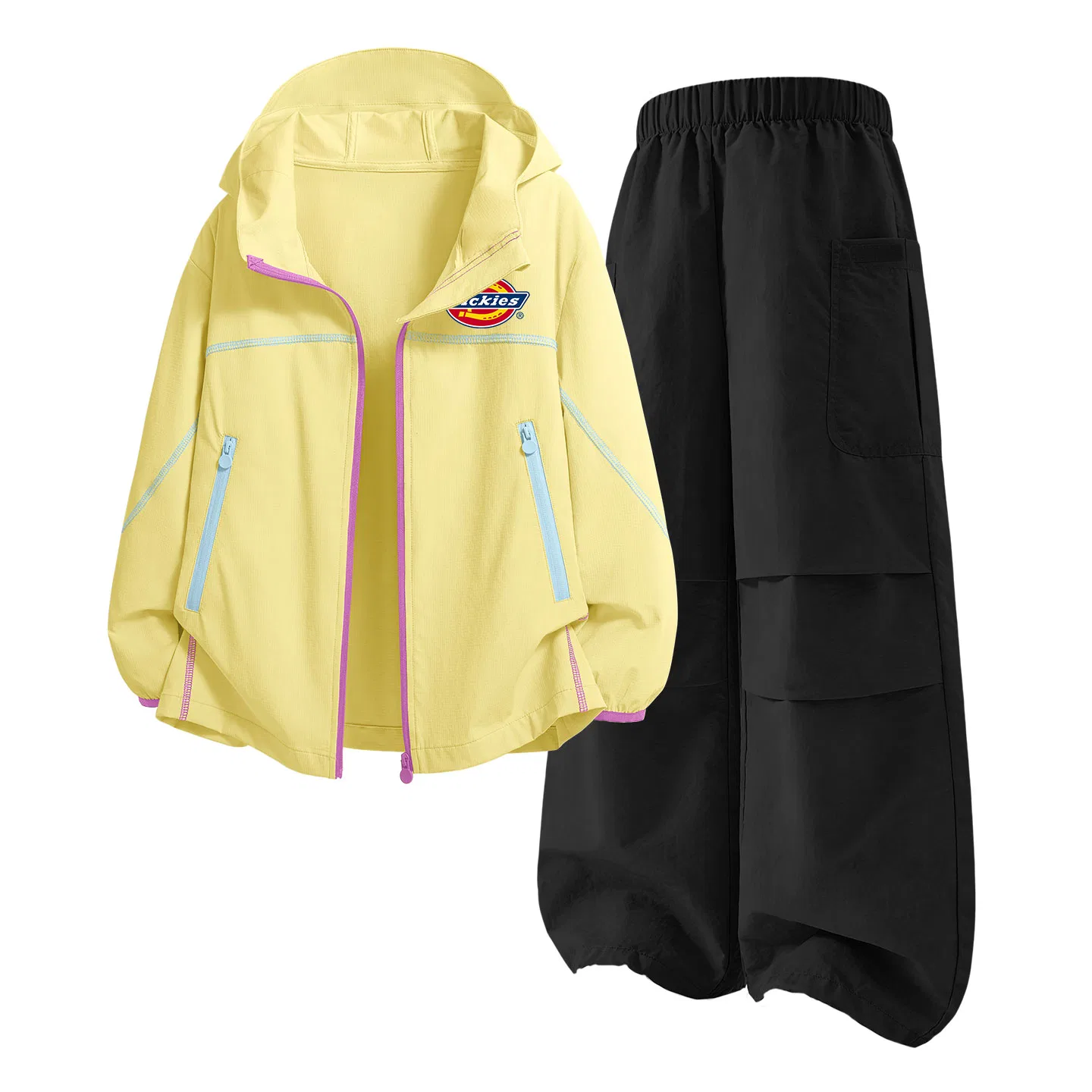 Детский спортивный комплект с защитой от солнца Dickies, Yellow/Black