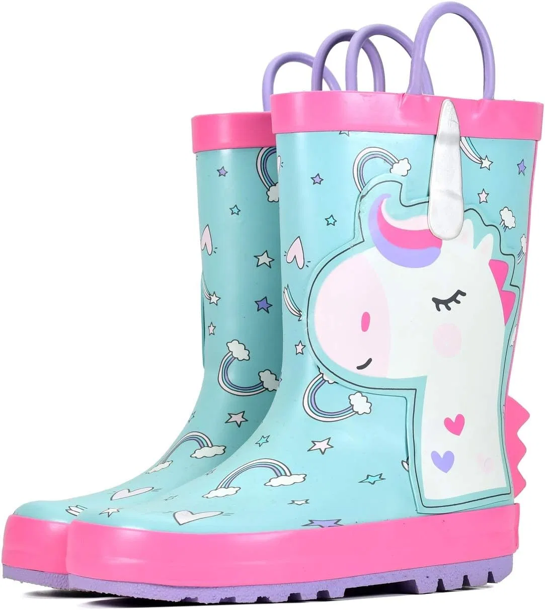Детские зимние сапоги для девочек Nova Girl's Winter Snow Boots Nova Footwear, Dreamunicorn — фото 4
