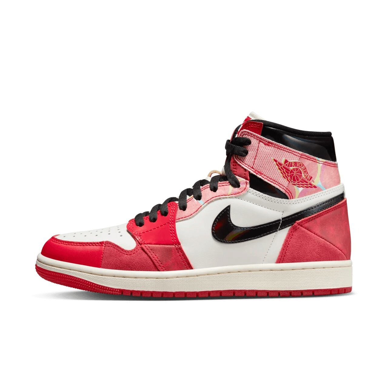 

Кроссовки Marvel x Air Jordan 1 'Spider-Man: Across the Spider-Verse' Next Chapter, красный/черный