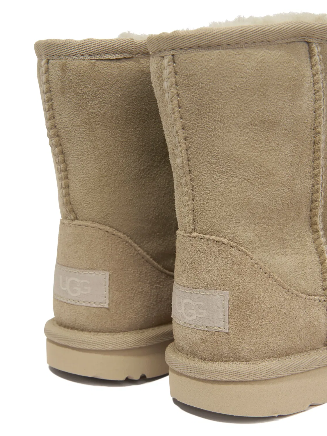 Ботинки Classic Short II UGG, бежевый — фото 3