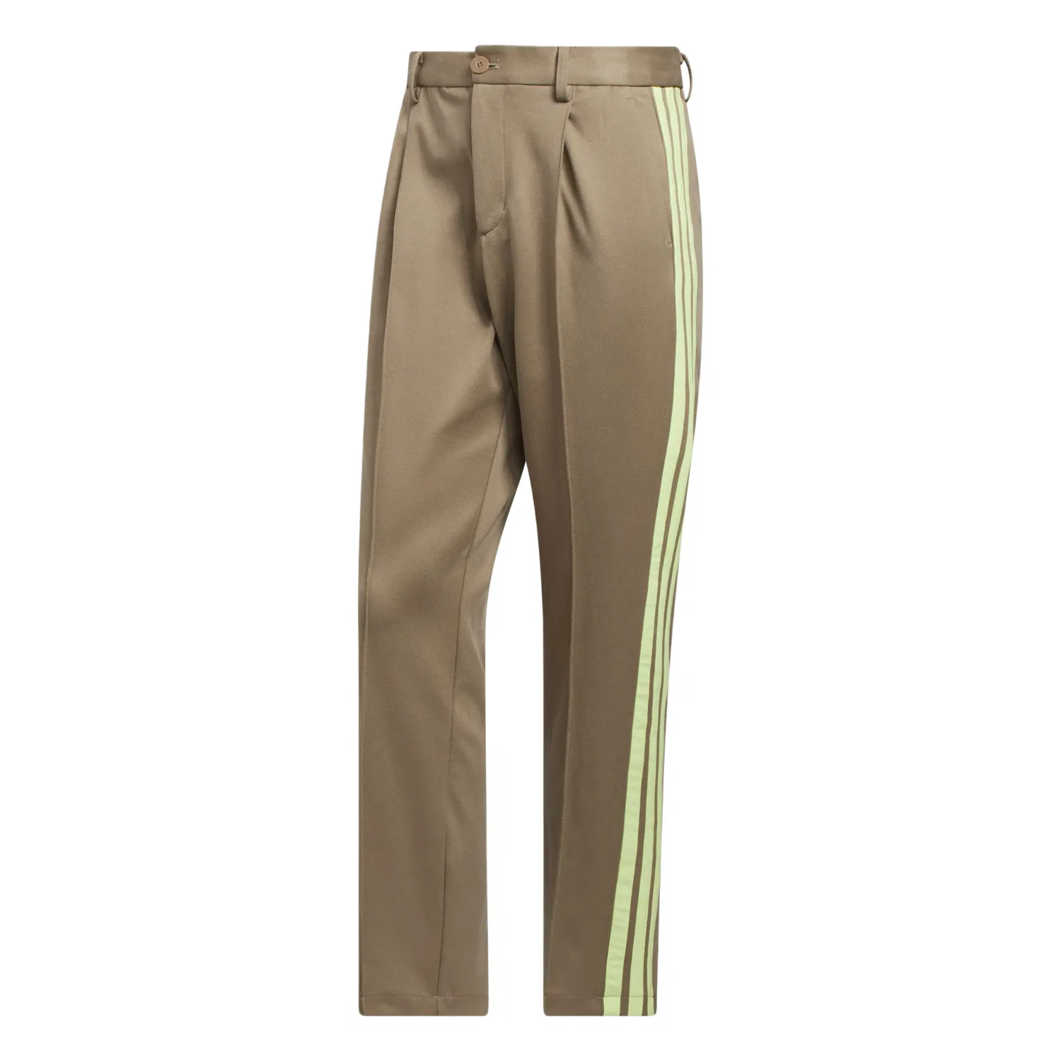 Мужские спортивные брюки с принтом Khaki Brown Adidas, Хаки Браун — фото 3