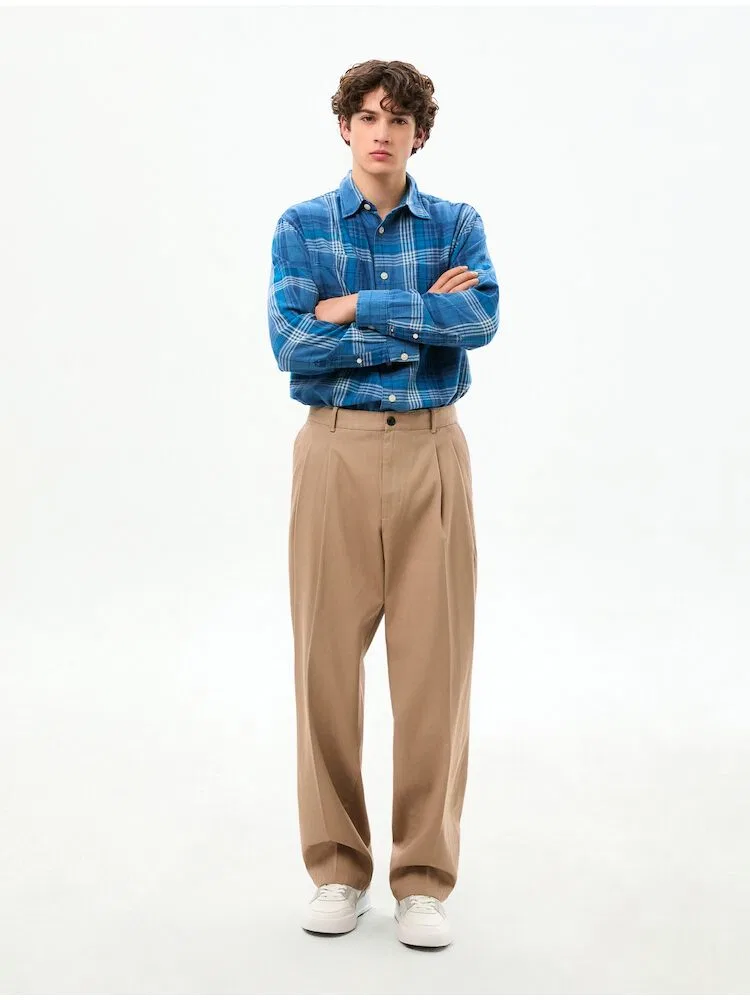 Брюки мерсеризованного хлопка Murray TOMMY HILFIGER, Terracotta