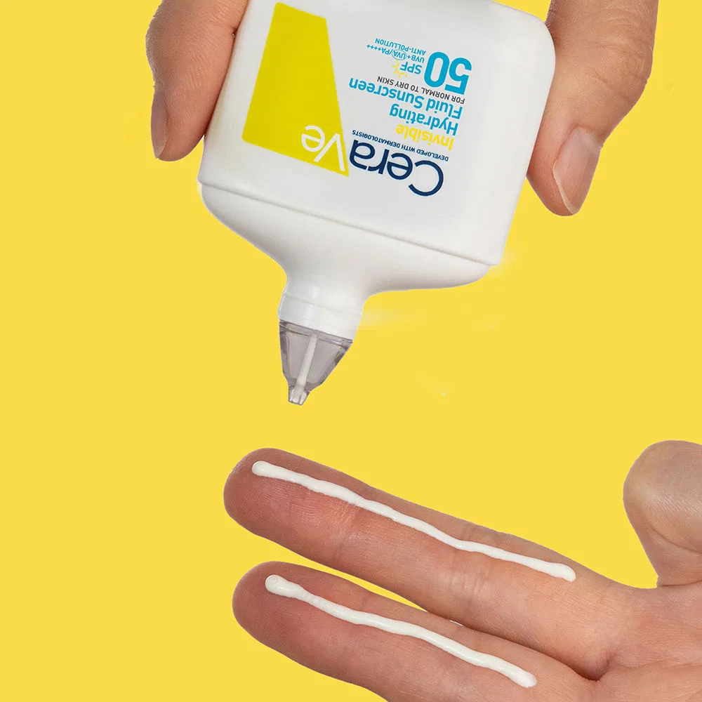 Солнцезащитный флюид для лица SPF50 CeraVe, 50 мл — фото 3